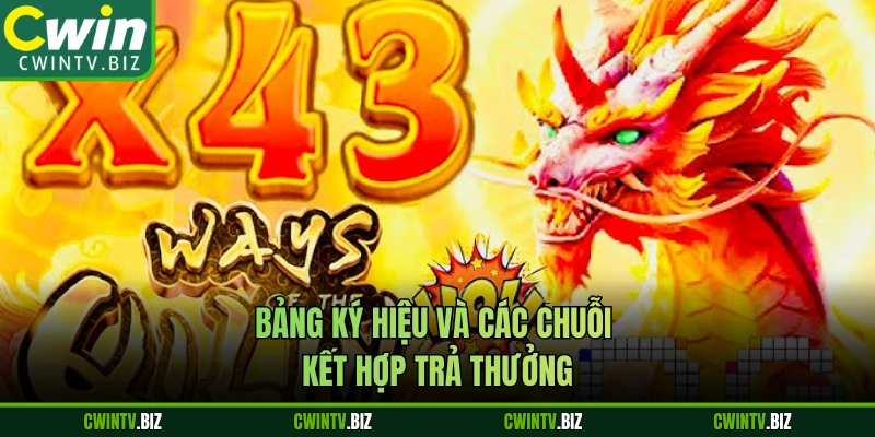 Bảng ký hiệu và các chuỗi kết hợp trả thưởng