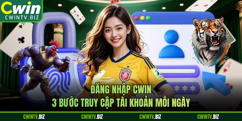 Đăng Nhập CWIN - 3 Bước Truy Cập Tài Khoản Mỗi Ngày